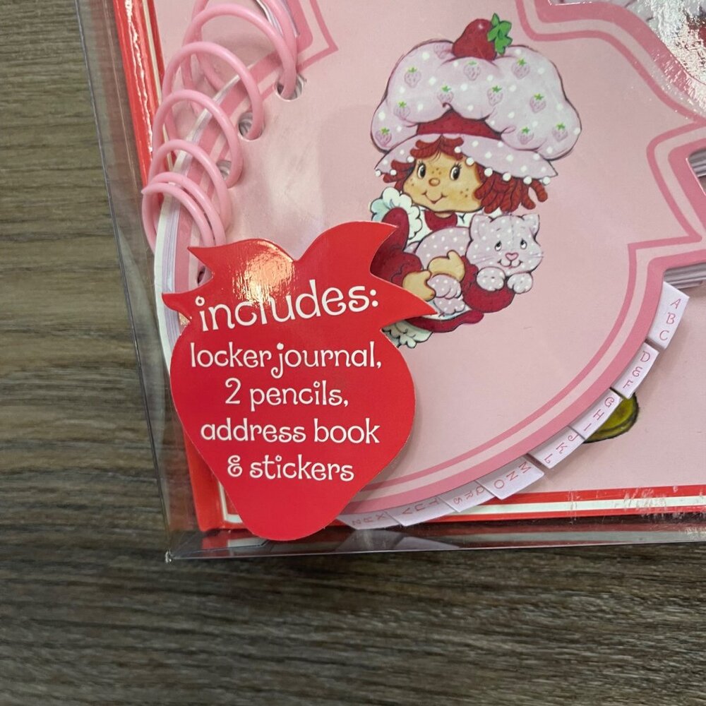Vintage Strawberry Shortcake Diary, Journal,‎ Stationary Set NEW Flaw Movie Prop - Picture 4 of 10